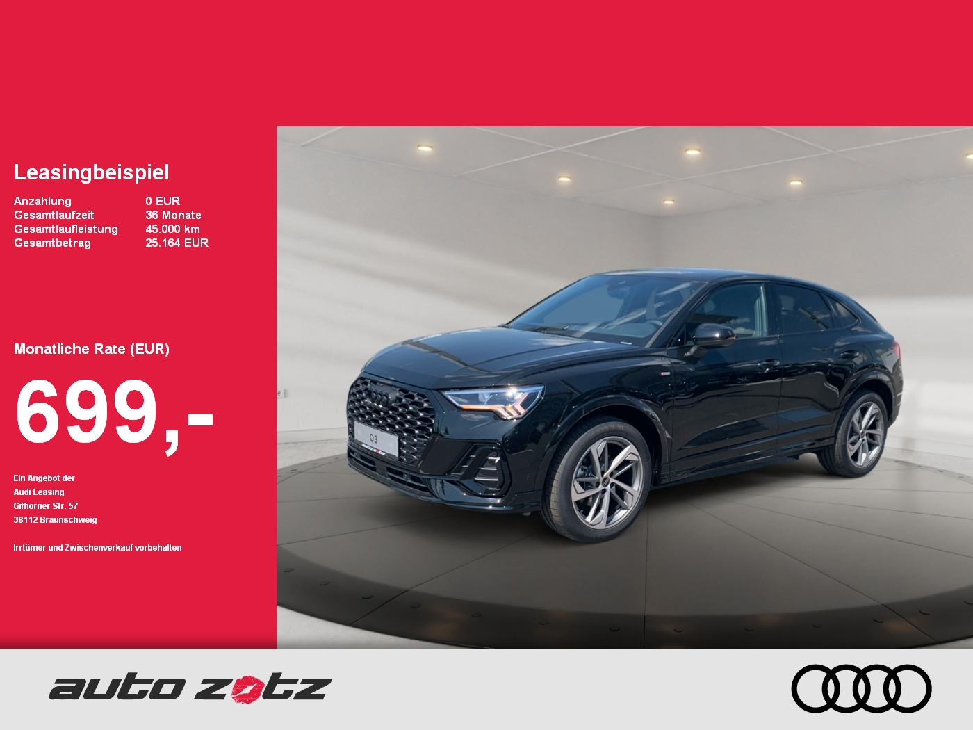 Q3 Sportback S line 35 TFSI S tronic