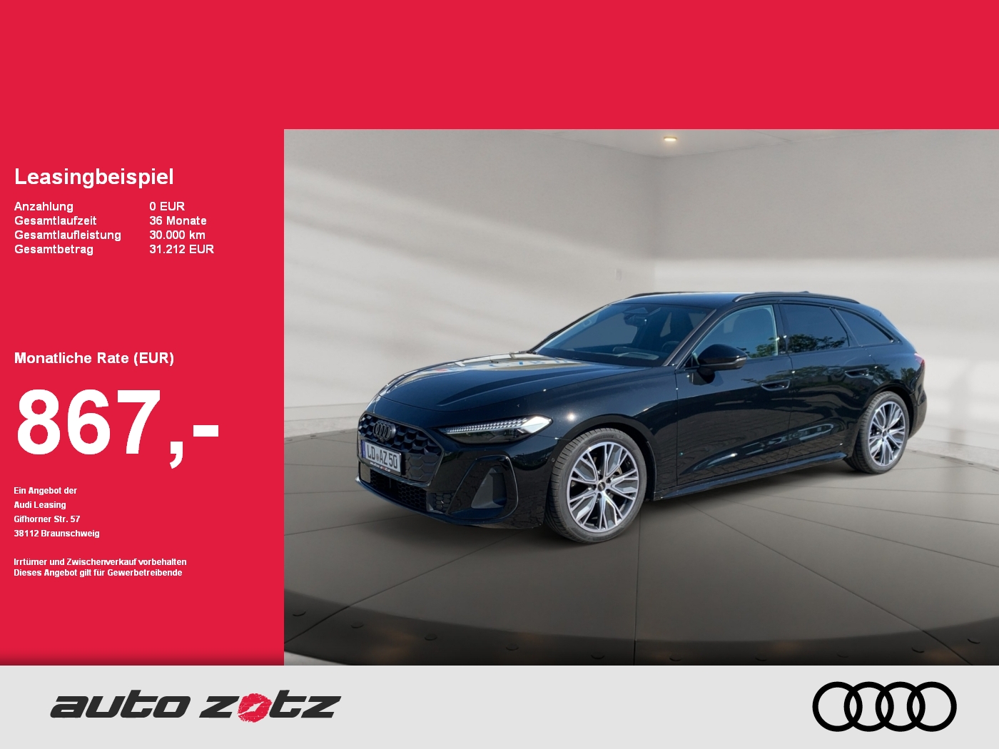 A5 Avant 40TDI quattro S tronic ,S Line,Virtual