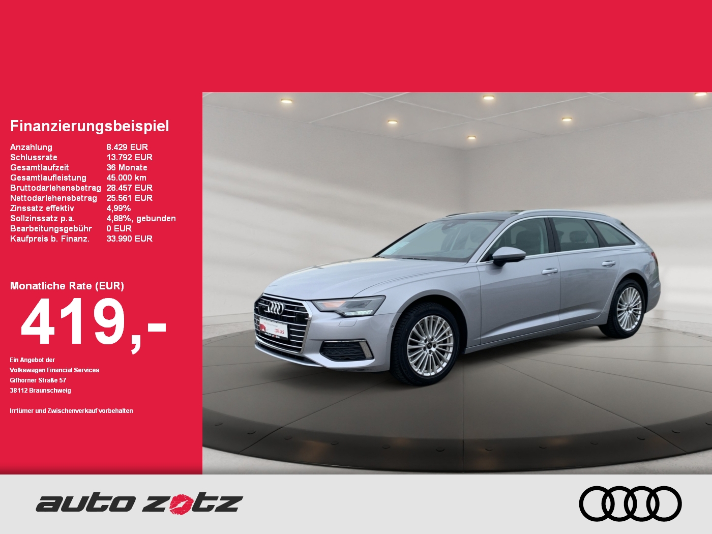 A6 Avant design 50 TDI quattro tiptronic ,PANO