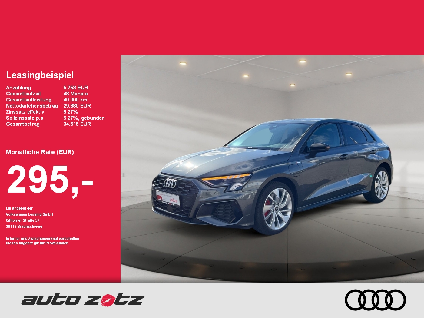 A3 Sportback 45 TFSIe S line 180(245) S tronic