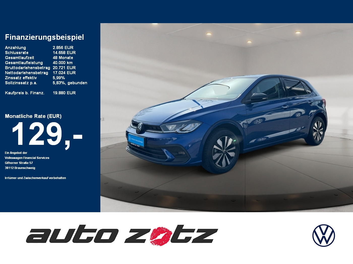 Polo 1.0 Goal TRAVEL ACC PDC,Virtual,ACC,LED,SHZ