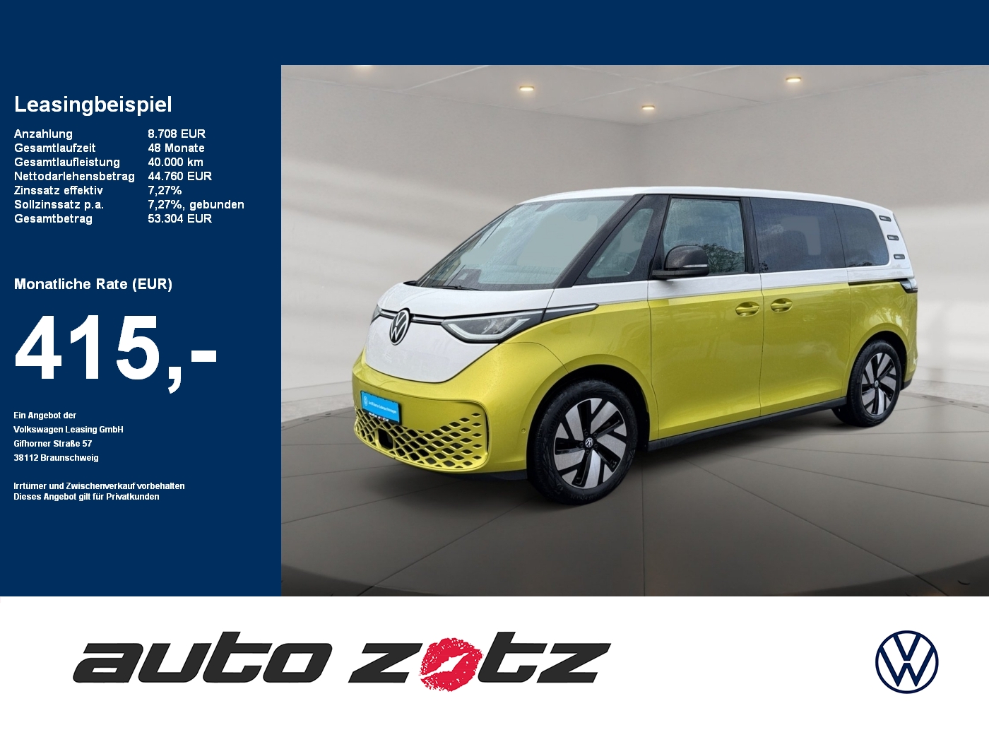 ID. Buzz PRO ParkAssistPlus Infotainment Kam.