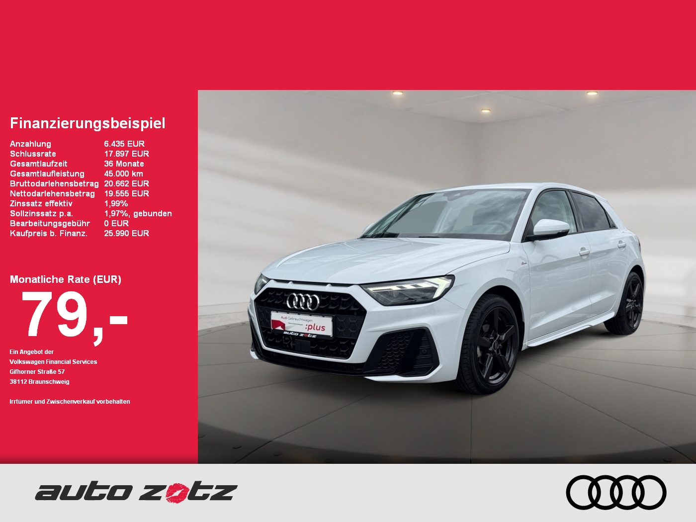 A1 Sportback S line 25 TFSI S tronic S line 25 TFSI  S ...