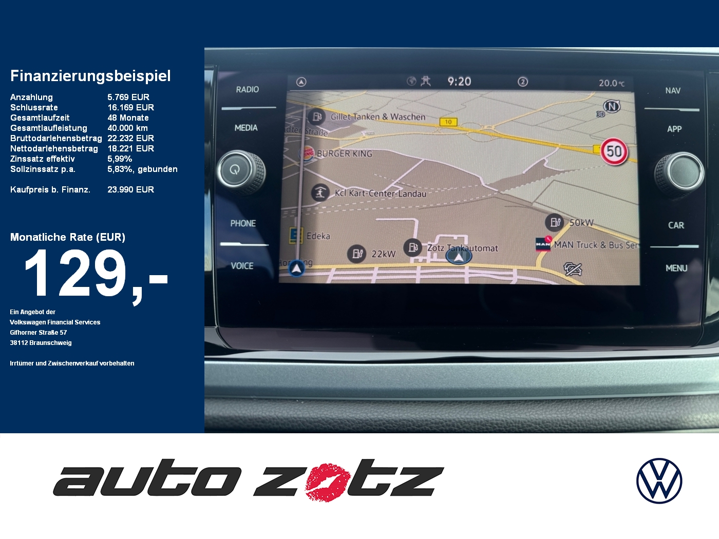 Polo 1.0 Goal DSG ,Virtual,PDC,Kam.,ACC,AHK,Navi